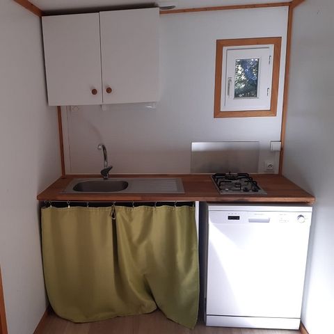 Chalet 5 personen - Chalet Durance PMR Privilège met sanitair