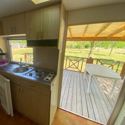 Mobilheim 4 Personen - 2 Zimmer