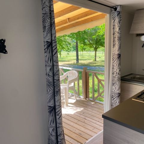 Stacaravan 4 personen - 2 slaapkamers met airconditioning