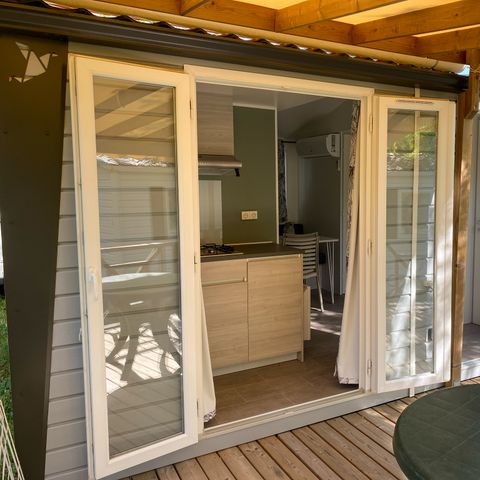 Mobile home 4 persons - 2 bedrooms with air conditioning