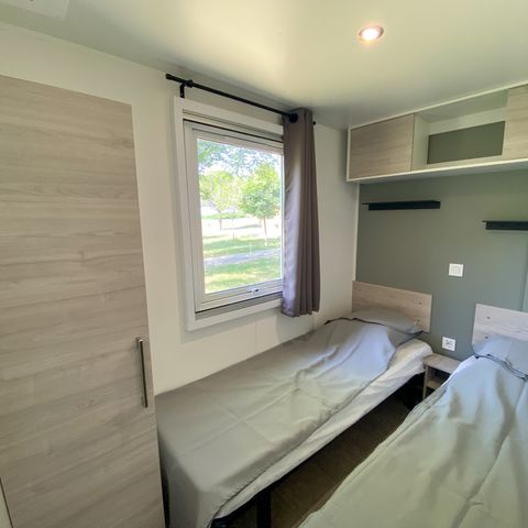 Stacaravan 4 personen - 2 slaapkamers met airconditioning