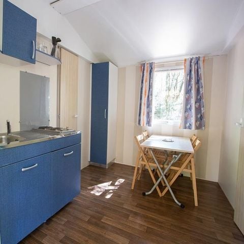 Stacaravan 5 personen - DOMINO - MUUR