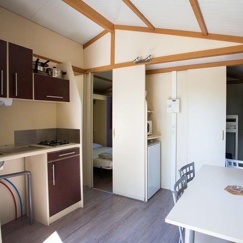 CHALET 4 personas - Chalet Classique Chêne 2 hab. Jardín