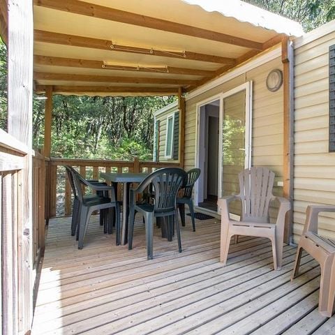 Stacaravan 4 personen - Cottage Privilège Frêne Foret 2 slaapkamers