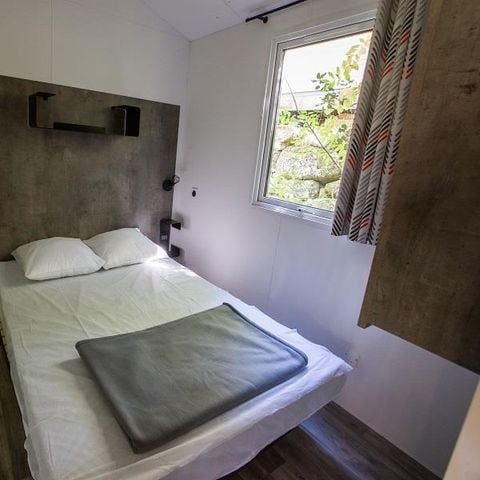 MOBILHOME 6 personnes - Cottage Premium Chanterelle Trio 3 ch. Forêt - TV  - Lave vaisselle - Wifi