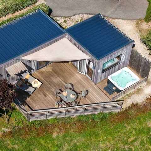 Stacaravan 5 personen - 5p 2bed 2bad Premium clim spa