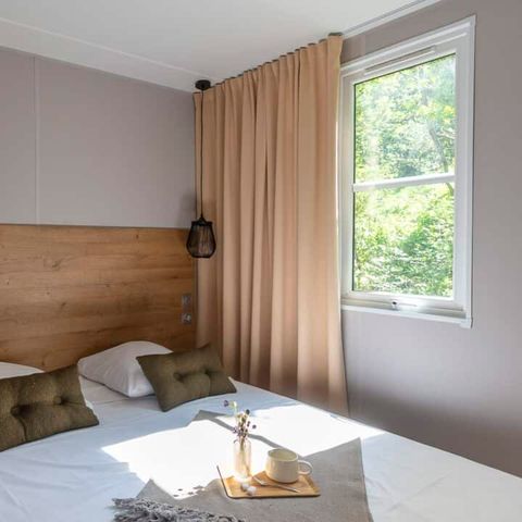 BUNGALOW 8 personnes - 2 modules - 8p 4ch 2sdb Premium clim spa