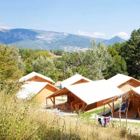 Safaritent 4 personen - Lodge 4p 2 sl.k. *** Airconditioning