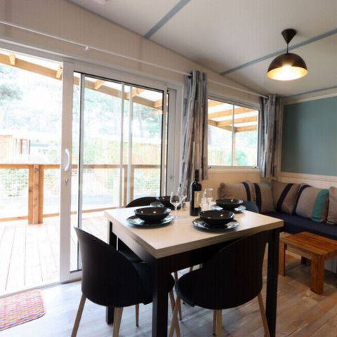 MOBILHOME 6 personas - MOBIL-HOME "VILLA" 3 bdrm. 6 pl. 2 SDE