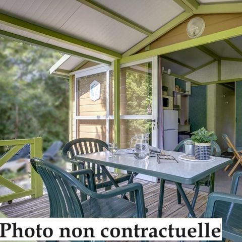 Chalet 5 persons - MIMOSA - Chalet 27m² + TV