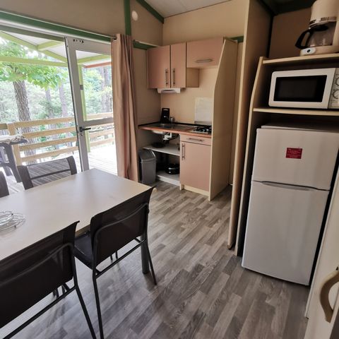 Chalet 4 persons - GENET - Chalet 21.5m² + TV