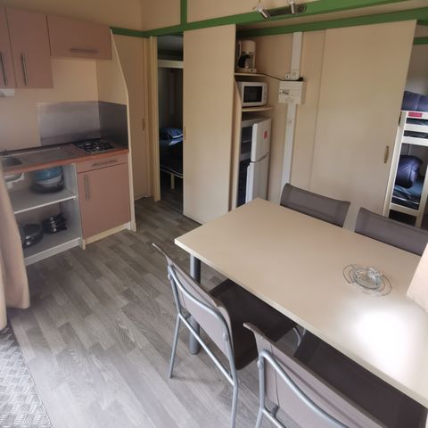 Chalet 4 persons - GENET - Chalet 21.5m² + TV