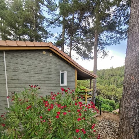 Chalet 4 personen - ROMARIN - Chalet 21 m² met stapelbed