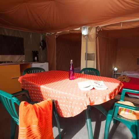 Bungalowzelt 5 Personen - ECUREUIL - Zelt 20 m²