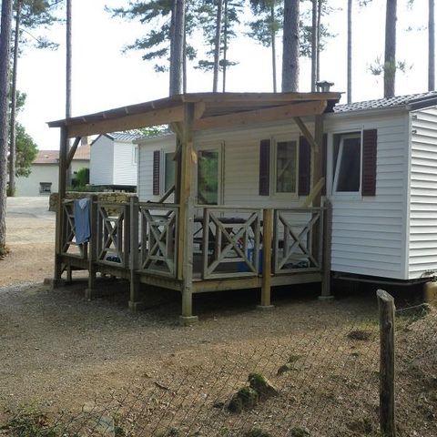 Stacaravan 4 personen - MESANGE - stacaravan 28 m² - stacaravan