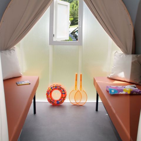 BUNGALOW DE LONA 4 personas - Coco Sweet (sin instalaciones sanitarias)