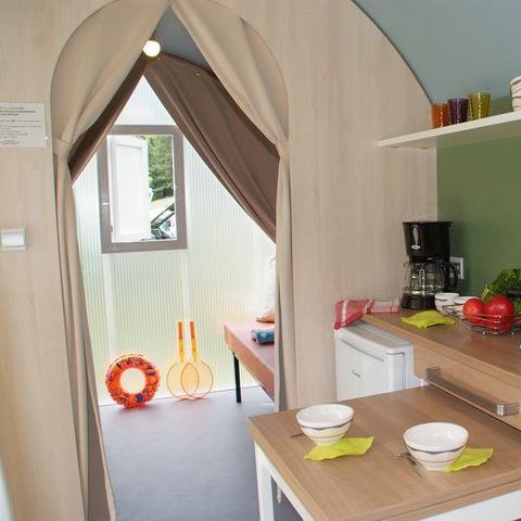 Glampingtent 4 personen - Coco Sweet (zonder sanitair)