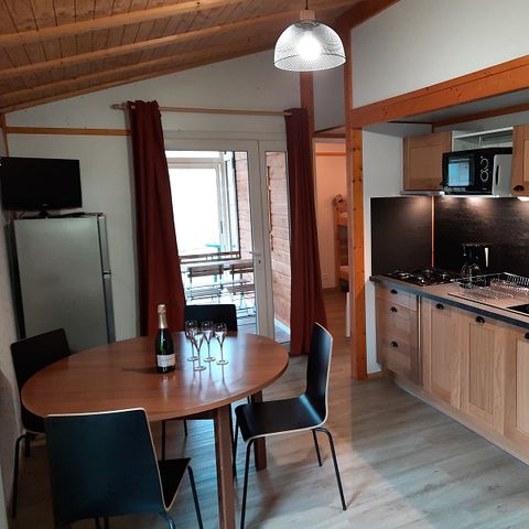 Chalet 6 personen - Alizé Veranda - 2 Zimmer