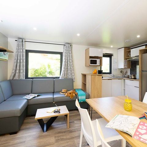 Stacaravan 6 personen - 6-persoons Premium cottage (37 m2)