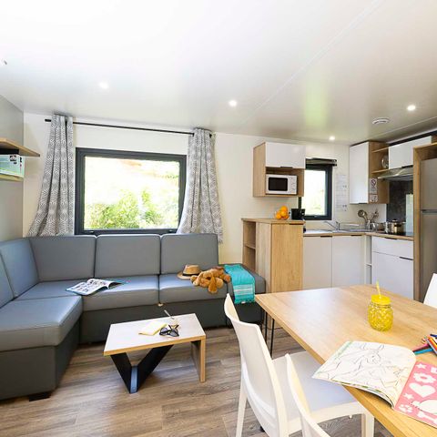 Stacaravan 6 personen - Premium cottage - 37 m2