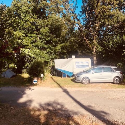 Stellplatz - Forfait Confort (1 Zelt, Wohnwagen oder Wohnmobil / 1 Auto / Strom 6A)
