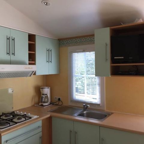 Mobilheim 6 Personen - CALVI 2 Schlafzimmer mit Terrasse