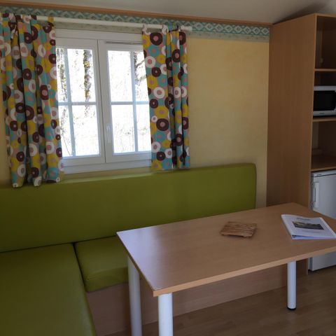 MOBILHOME 6 personas - CALVI 2 dormitorios con terraza