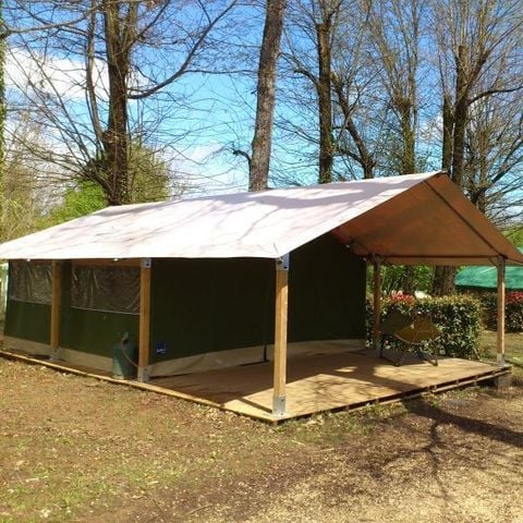 Tienda de lona y madera 5 personas - FREEFLOWER STANDARD (SIN INSTALACIONES SANITARIAS)