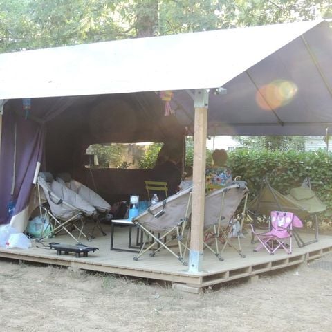 Tienda de lona y madera 5 personas - FREEFLOWER STANDARD (SIN INSTALACIONES SANITARIAS)