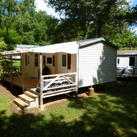 Mobile home 4 persons - STANDARD 29 m² covered terrace