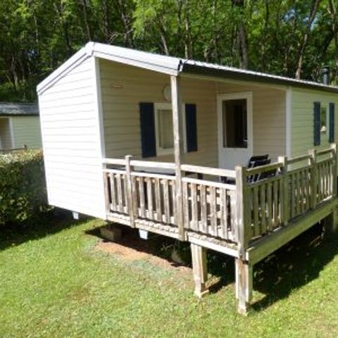 Mobile home 4 persons - STANDARD 29 m² covered terrace
