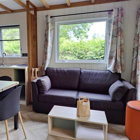 Chalet 6 personen - Mimosa - 53m² overdekt terras - 3 kamers