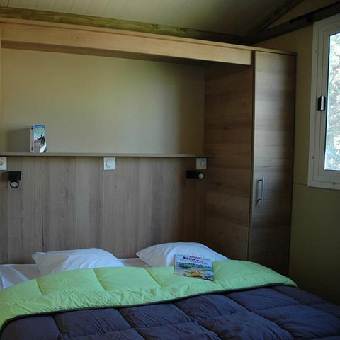 Chalet 6 personen - EDEN - TV - 54m² mit überdachter Terrasse - 3 Schlafzimmer