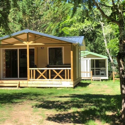 CHALET 6 personnes - EDEN - TV - 54m² avec terrasse couverte - 3 chambres