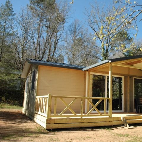 CHALET 6 personnes - EDEN - TV - 54m² avec terrasse couverte - 3 chambres