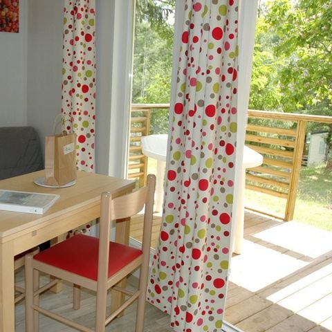 Chalet 2 persons - Cajou 24m² with covered terrace - 1 bedroom