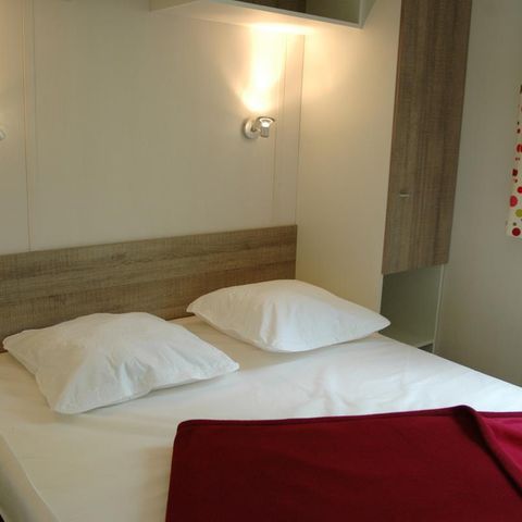 Chalet 2 personen - Cajou 24m² mit überdachter Terrasse - 1 Schlafzimmer