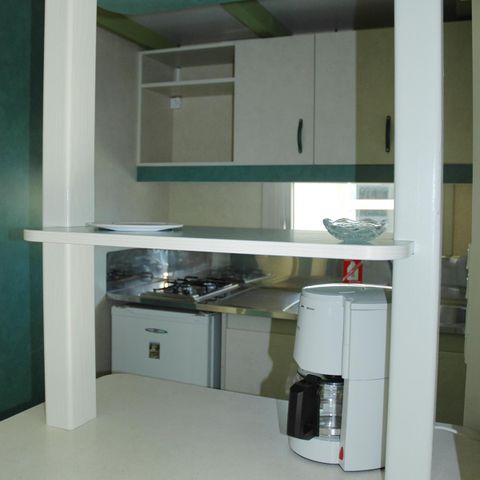 Chalet 5 personen - Club 5 - 32m² mit überdachter Terrasse - 2 Schlafzimmer