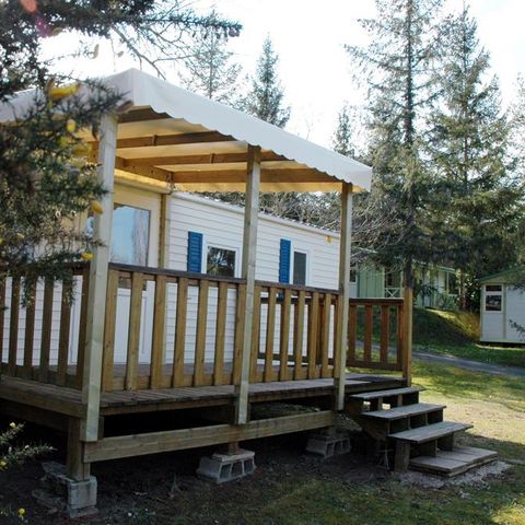 MOBILE HOME 4 people - Mobile home 4 - 33m² with covered terrace / 2 bedrooms