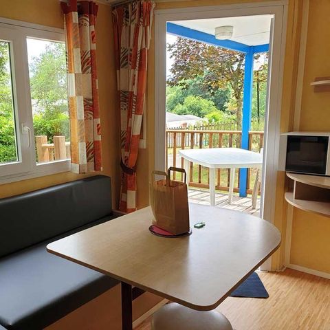 MOBILHOME 4 personnes - M54 - 26m² avec terrasse semi couverte / 2 chambres