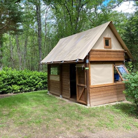 TENTE TOILE ET BOIS 2 personnes - Bivouac
