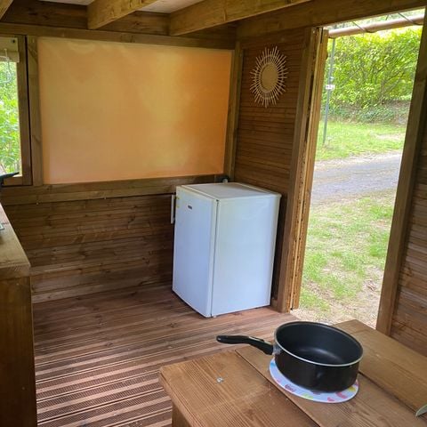 TENTE TOILE ET BOIS 2 personnes - Bivouac