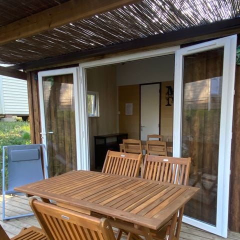 Mobile home 4 persons - CABANE 21m² / 2 bedrooms (no sanitary facilities)