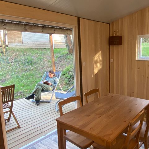 MOBILE HOME 4 people - CABANE 21m² / 2 bedrooms (no sanitary facilities)