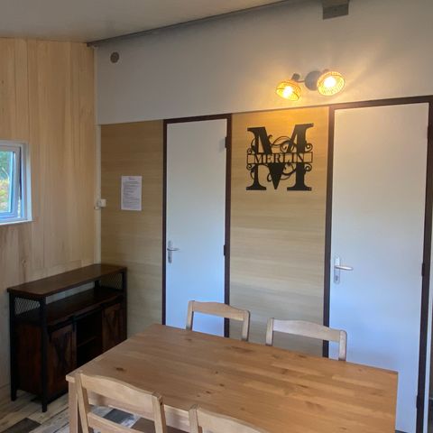 MOBILE HOME 4 people - CABANE 21m² / 2 bedrooms (no sanitary facilities)