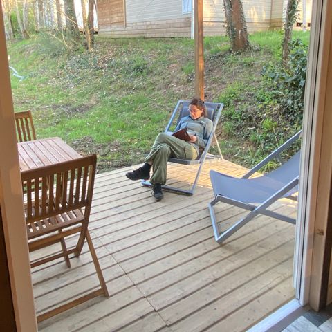 BUNGALOW 4 personnes - CABANE 21m² / 2 chambres (sans sanitaires)