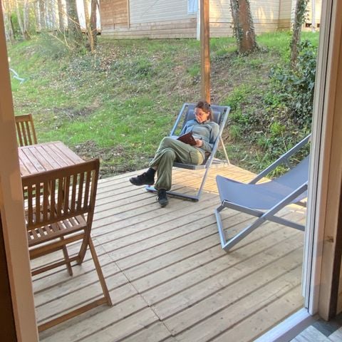 Mobilheim 4 Personen - CABANE 21m² / 2 Zimmer (ohne Sanitäranlagen)