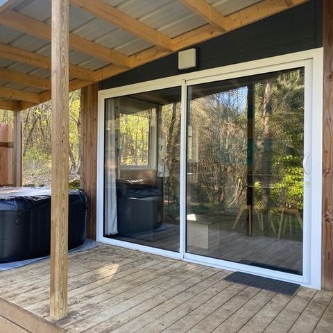 Chalet 4 persone - Chalet Mimosa SPA - 47 m² con terrazza coperta - 2 camere da letto