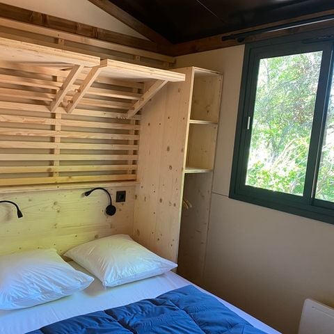 Chalet 5 persons - Chalet Médiéval - CLIM - 37 m² with semi-covered terrace - 2 bedrooms