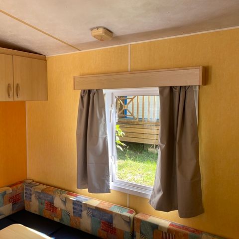 Stacaravan 4 personen - Stacaravan M7 35m² met overdekt terras / 2 kamers